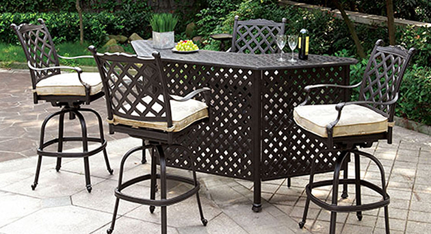 Christa Grey Dining Set